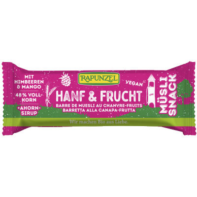 Müsli Snack Hanf-Frucht (50gr) NEU